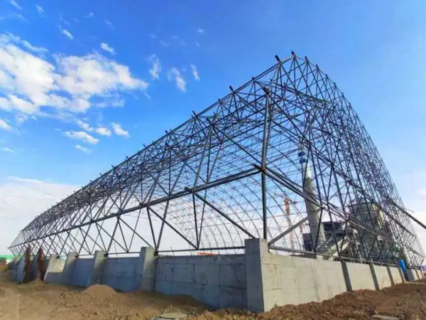 个旧管桁架加工案例